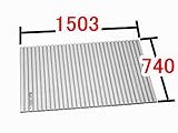 INAX　水まわり部品　巻きフタ[BL-S74150]　(奥行A)740MM　(幅B)1503MM 内臓型プッシュワンウェイ排水栓仕様