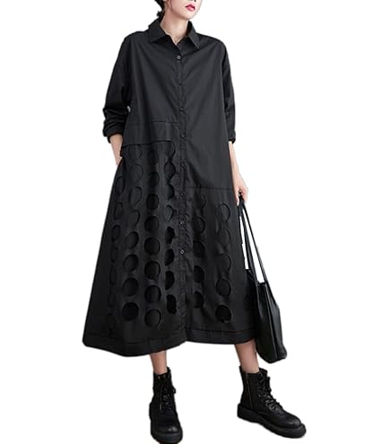 Amazon.co.jp: サマンサモスモス SM2 ワンピース シャツ Iライン 膝丈