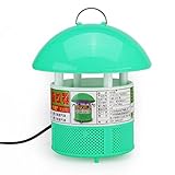 Kungfu Mall 蚊取り器 光触媒 蚊忌避剤 キャッチャートラップ LEDランプ 吸引式殺虫器 高効率 静音