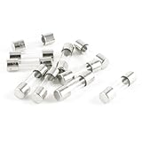 uxcell ガラス管ヒューズ　高速フェラ　250V 80mA　耐久性　5 x 20mm　10個入り