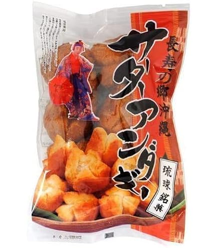 Amazon | 琉球銘菓 サーターアンダギー 黒糖 35g 6個入り×3袋 オキハム