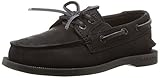 Sperry Top-Sider ユニセックス・キッズ Authentic Original Slip On カラー: ブラック
