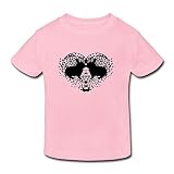 星 ２～６歳子供 男女兼用兎 動物 祭り 可愛い Tシャツ ピンク 4 Toddler