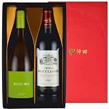 神田商店 ワインギフト 赤 白 金賞 ワイン入り 母の日 父の日 辛口 750ml x 2本 誕生日