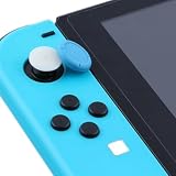 Switch Joy-Con用 交換ボタン 4個セット 有機ELモデル対応 4カラー (ブラック4個セット)
