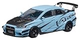 CM MODEL 1/64 ミツビシ ランサー エボリューションX Varis ブルー 完成品