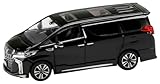 HJ64 1/64 トヨタ アルファード カスタムバージョン/サンルーフ付き ブラック 完成品