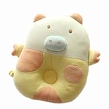 幼児保護フラットヘッドベビーアンチロール幼児ヘッドサポートピローピッグ