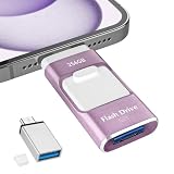 256GB USBメモリ【アプリ不要・アルバムから写真保存】４in1 Phone対応 USBメモリー スマホ データ保存 外付けメモリ iOS/Type-C/USB/Micro USB搭載 大容量 フラッシュメモリ 高速 データバックアップ 外付けストレージ スライド式 携帯容量不足解消 パープル