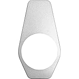 マツ六 レバー錠 エクレ 兼用取替レバー錠用化粧プレート EL-PL04 Nシルバー 2枚入