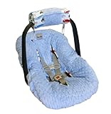 Itzy Ritzy Wrap & Roll Infant Carrier Arm Pad & Tummy Time Mat, Rodeo Drive by Itzy Ritzy