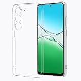 RUIIOCVKK for OPPO A5 5G 2025 ケース 耐衝撃 クリア 透明 TPU シリコン OPPO A5 5G 2025 専用カバー (クリア)