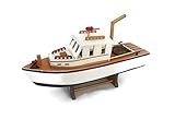 Cape Shore Toy Wooden Lobster Boat. Best Holiday/Christmas gift under $40 for Boy/Girl Him/Her Frien