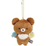 サンエックス リラックマ ぶらさげぬいぐるみ チャイロイコグマ MO67501