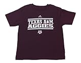 Outerstuff Boy 's Youth Texas A & M Aggies Tシャツマルーン