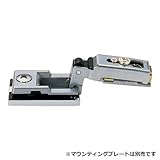 スガツネ工業 ランプ印 100シリーズ スライド丁番 G100 ガラス扉用 G100-34/19