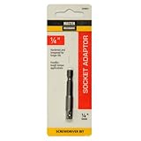 DISSTON 504803マスターMechanic 1 / 4インチソケットアダプタ 0.25 Inch 504803 1