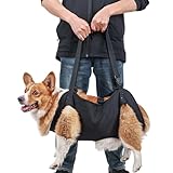 MIGHTYDUTY 犬 介護 ハーネス 歩行補助ハーネス 全身 調節可能 通気性がいい 小型犬 中型犬 大型犬 老犬 けが リハビリ などに適用 犬介護用品 L