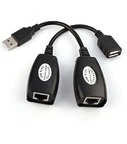 Amazon | イーサプライ USBエクステンダー USB延長 最大50m USB2.0