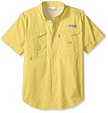 Columbia Youth Boys Bonehead Short Sleeve Shirt X-Large Sunlit [並行輸入品]
