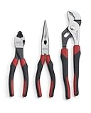 GearWrench 82104 3 Piece標準ペンチセット( 82011、82012、82013 ) by Apexツールグループ