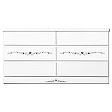 アルファタカバ ディズニー家具キッズチェストミッキーチェスト 120cm幅3段カーム(ホワイト)