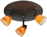 Cal Lighting SL-954-3R-BKCWH Spot Light with Cone White Shades Black Finish [並行輸入品]