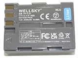 WELLSKY EN-EL3e EN-EL3 EN-EL3a 互換バッテリー [ 純正充電器で充電可能 残量表示可能 純正品と同じよう使用可能 ] ニコン D700 / D90 / D300 / D300s / D200 / D80 / D70 / D70s / D50 / D100 / D100LS