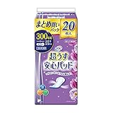 【軽失禁パッド】リフレ　超うす安心パッド　まとめ買いパック　３００ｃｃ　２０枚【3個セット】