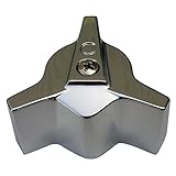 LASCO HL-95 Central Brass Style Cold Shower Handle, Chrome Plated [並行輸入品]