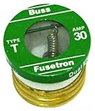 Bussmann T - 4 4 AmpタイプT time-delay dual-element Edisonベースプラグヒューズ、125 V UL Listed、4 -パック
