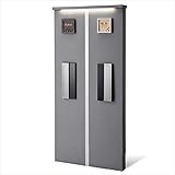 トーシン　機能門柱　デュアル800　（LED照明・ポスト付門柱）　組合せ例　P25-1　GW-LGRDALS800-□□ 　ブラック