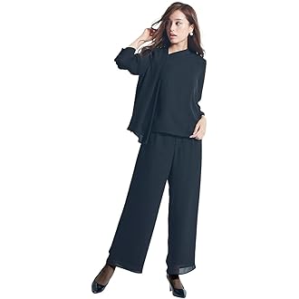 Nissen ニッセン 喪服 礼服 フォーマル ワンピース 前開き 授乳にも 七分袖 着脱楽々 キーネック レディース 大きいサイズ Chiave Com Br