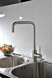 Kitchen Faucets, LiFu 360 Degree Swivel Stainless Steel High Arc Single Handle Kitchen Sink Faucet [