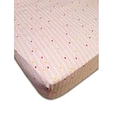 Babee Talk有機eco-dreamsベビーベッドシート ピンク 799493207248