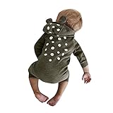 POTOJP 着ぐるみ コスプレ ベビー服 鹿ちゃん 子供用 ロンパース 仮装 ダンス衣装 コスチューム 赤ちゃん 防寒着 撮影 出産祝い 寝相アート 日常着 (100, グレー)