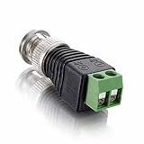 Coax cat5 to camera cctv bnc video balun connector