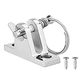 F Fityle ボート　ビミニ　トップ　フィッティング 　ネジ2個　316ステンレス鋼製　シルバー　