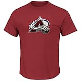 Colorado Avalanche NHLメンズ刺繍軽量TekパッチTシャツ S