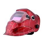 液晶式 自動遮光溶接面 ヘルメット アーク溶接 TIG溶接 MIG溶接 グラインディング対応 スパイダー [並行輸入品]