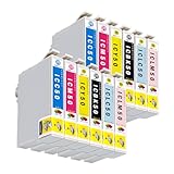 IC6CL50(C/M/Y/BK/LC/LM)*2 互換インクカートリッジ 互換品 インク IC6CL50 純正品併用 増量 大容量 ICチープ搭載 残量表示 個包装 対応機種：EP-301 302 4004 702A 703A 704A 705A 774A 801A 802A 803A... PM-A820 A840 A840S A920 A940...