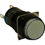 IDEC:IDEC φ16丸形照光押しボタンスイッチ AL6M-M14W 型式:AL6M-M14W