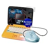 ミヤビックス ジュラシック・ワールド 恐竜マウスでスタディパソコン 用 9H ブルーライトカット 目に優しい 保護 フィルム PET製フィルム ガラス並みの強度 9H素材採用 日本製 OverLay 9H Eye Protector