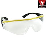 Designer Safety Glasses- Clear Stripe by Neiko