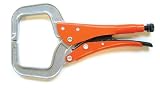 Grip-On 144-12 12-Inch Aluminum Alloy Clamp Locking Pliers [並行輸入品]