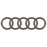 uxcell フッ素ゴム製Oリング 20mm外径 15mm内径 2.5mm幅 メトリックFKMシーリングガスケット 5パック