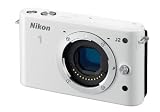 Nikon ミラーレス一眼 Nikon 1 J2 ダブルズームキット1 NIKKOR VR 10-30mm f/3.5-5.6/1 NIKKOR VR 30-110mm f/3.8-5.6付属 ホワイト N1J2WZWH