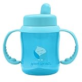 green sprouts Flip Top Sippy Cup, Aqua, 6 Ounce by green sprouts [並行輸入品]