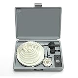 MOHOO® 17PCS 19-127mm ドリルビット ホールソー 高速度鋼 金属合金 電動ドリルホールソー 穴あけ工具 切削 対応 木工 プラスティック 鉄 アルミ ステンレス スチロール 等 用