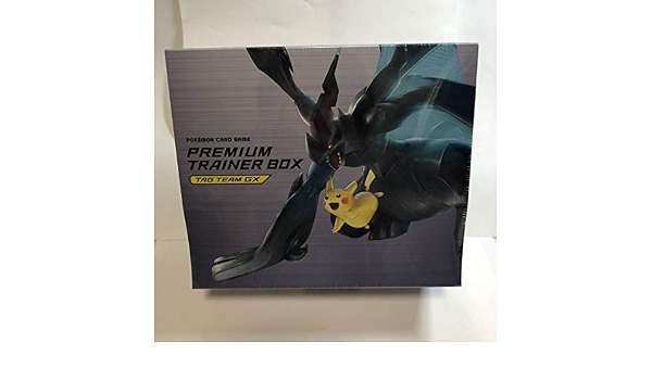 Amazon ポケモンカード プレミアムトレーナーボックス Team Gx ピカチュウ ゼクロム 数量1 おもちゃ おもちゃ